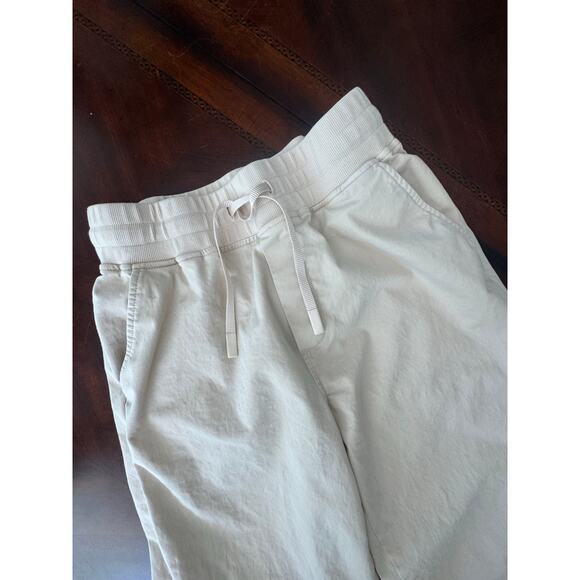 Varley Celita Pant Jogger Small Ivory/Cream Drawstring Waist Pockets - Picture 4 of 9